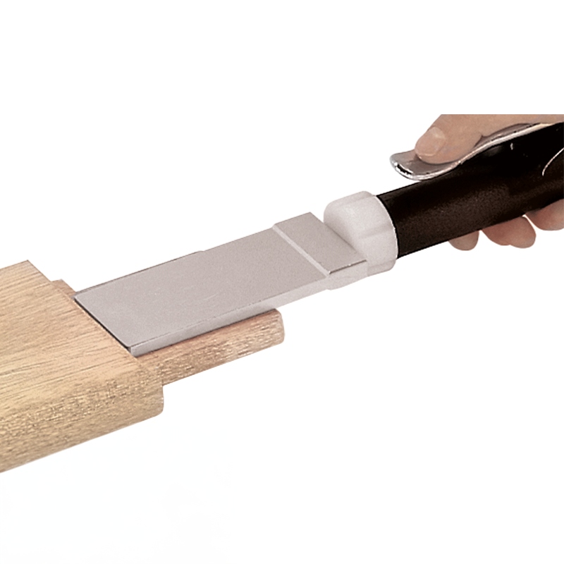 Pizzi 0022 - Glue Spreading Spatula with Glue Dispensing Hole on One Side (40 x 100 x 6 mm)