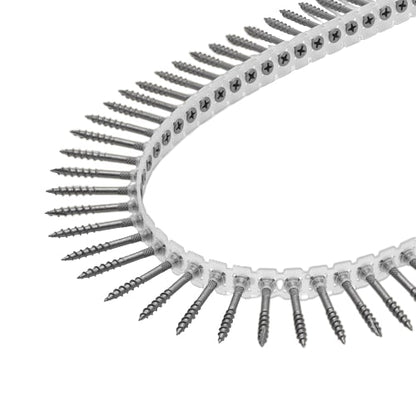 Belt wood screws for wooden floor/terrace fastening, RUSPERT coating (4.2 x 45 mm) (1000 pcs)