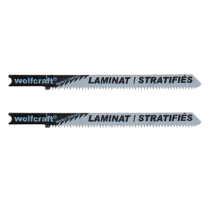 Wolfcraft Jigsaw Blade Set 2 pcs. HCS, U-Shaped Shank