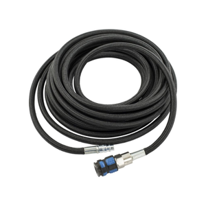 Nylonflettet slange 3/8" (20 m) med kobling og tap