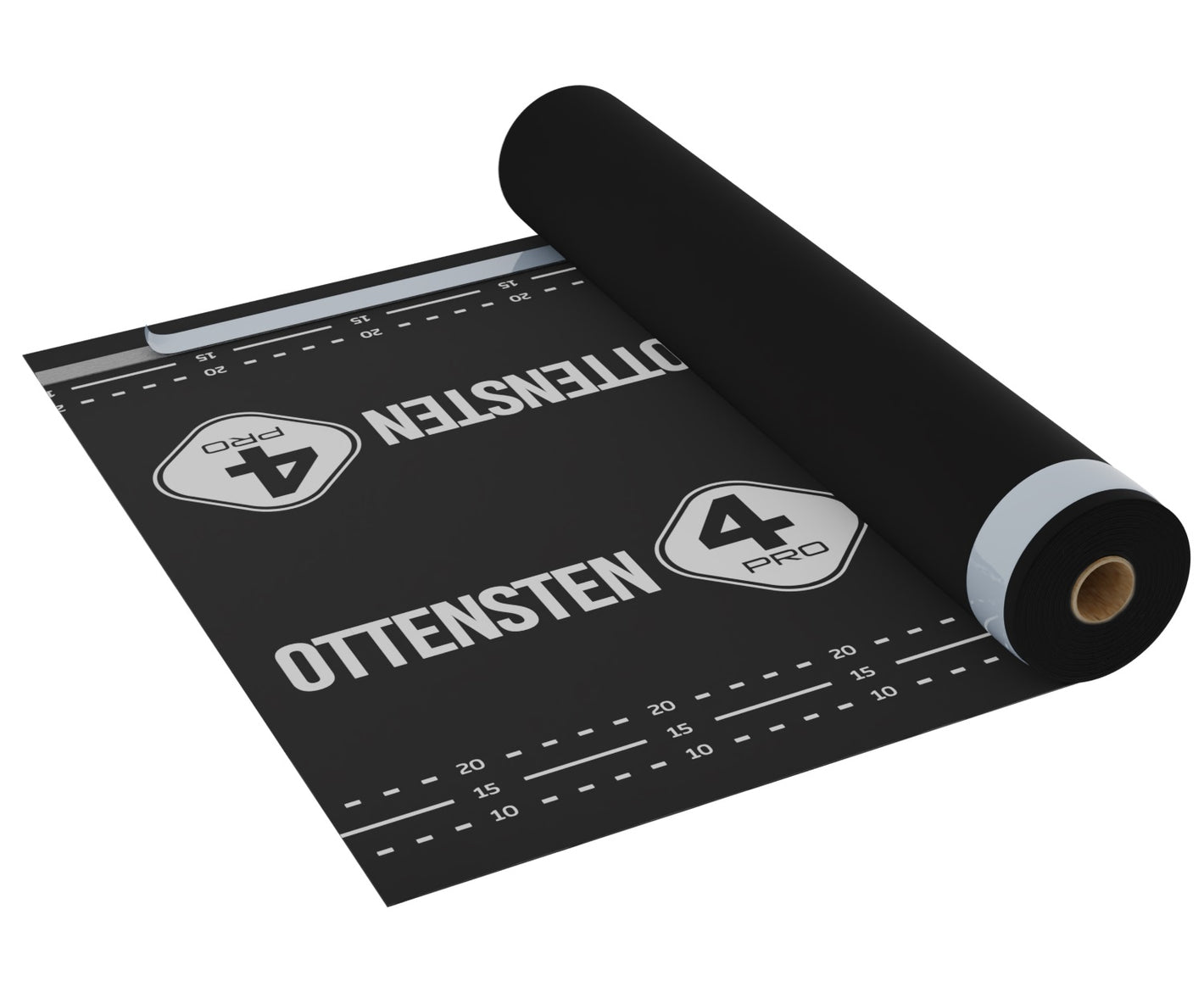 4PRO-170SK2 - Diffusion film with 2 adhesive tapes 170 g/m² (1.5 x 50 m) (75m2)