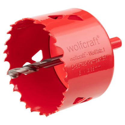 Wolfcraft Bi-M Hole Saw for Metal, Wood d=32mm
