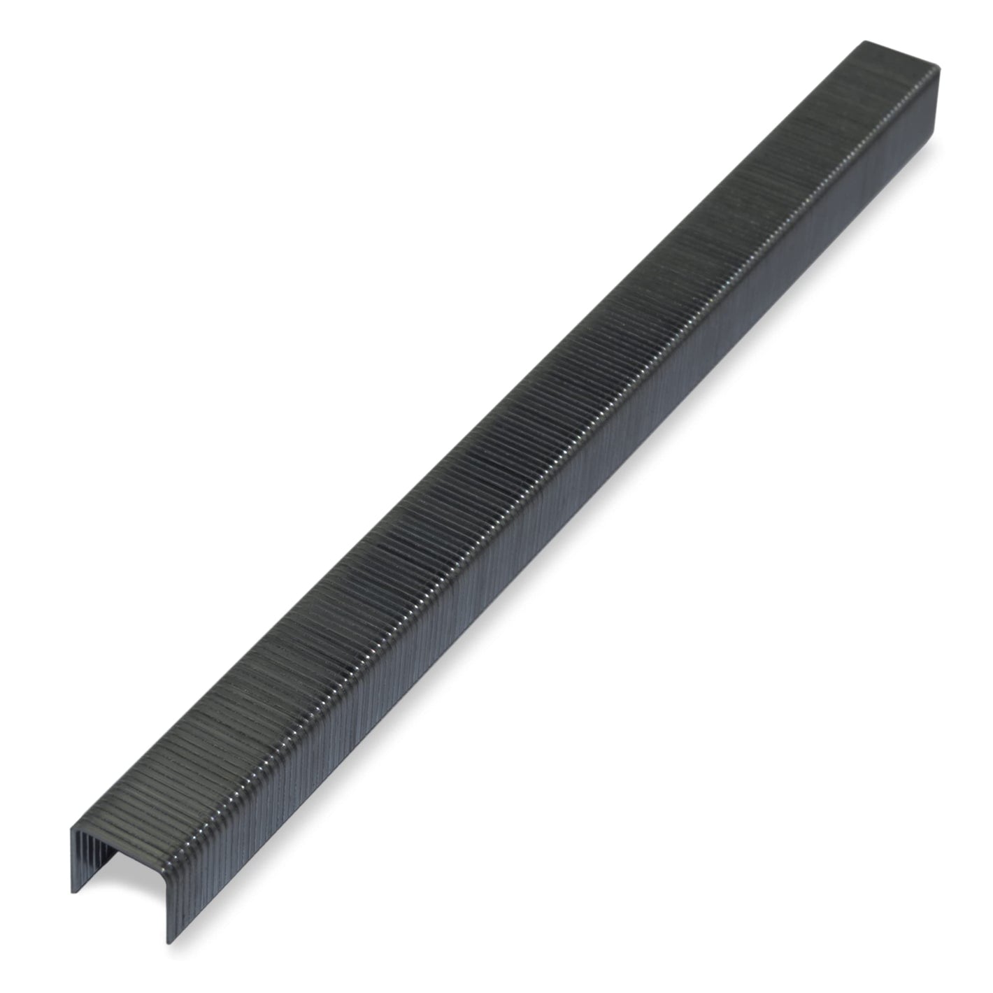 OMER 80/AT Staples 12mm; Galvanized; 21 Gauge; Black; 10000 Pack.