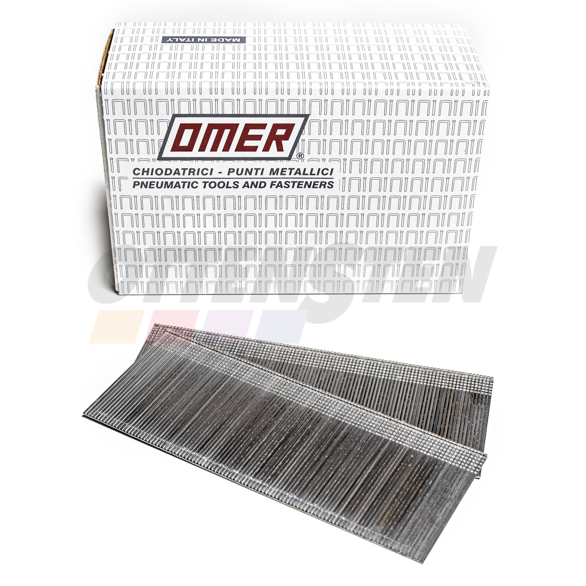OMER INOX - Finishing Nails, Stainless Steel (1.6mm / 20 - 63 mm) A2