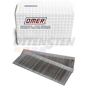 OMER INOX - Finishing Nails, Stainless Steel (1.6mm / 20 - 63 mm) A2