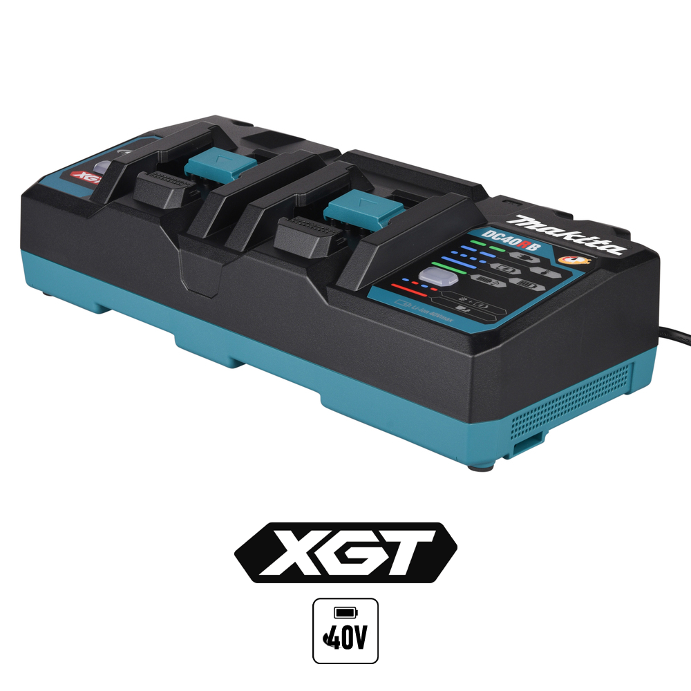 Makita DC40RB Dual Fast Battery Charger 40V Max XGT