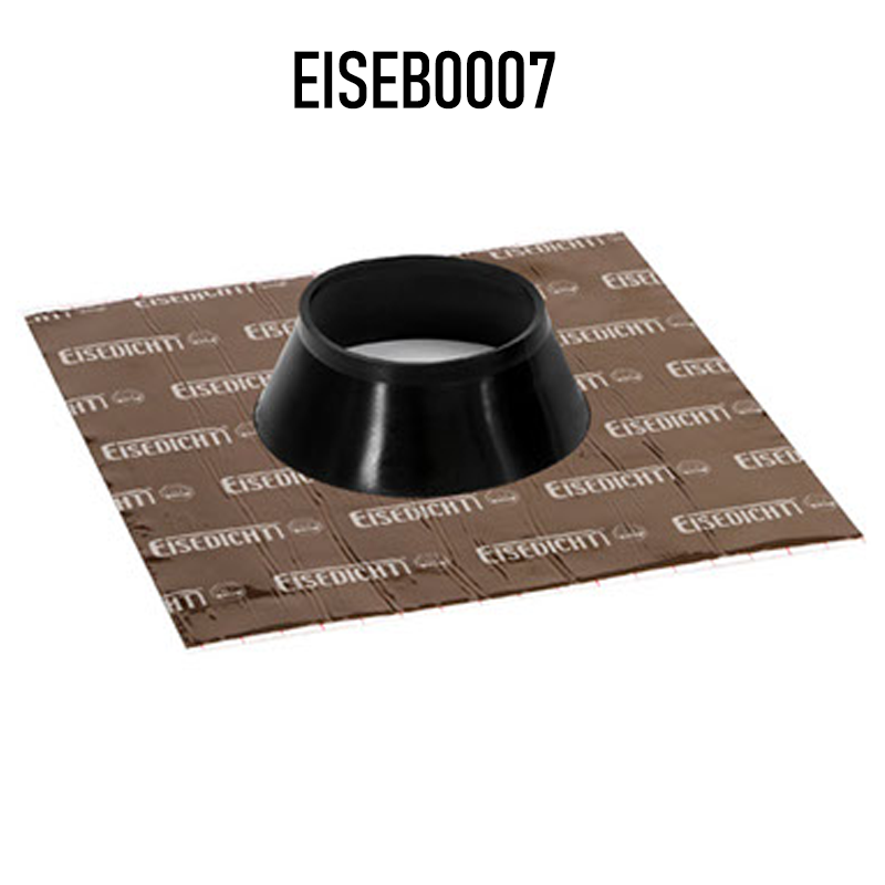 Eisedicht RGD150 Alu-Butyl Airtight Sealing Collar Ø 150-165 mm (350x350mm)