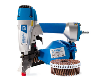 Beck FASCO F33 CN15-PS40 - Drum Nailer (for 22 - 40 mm nails / 37 mm LIGNOLOC wooden nail)