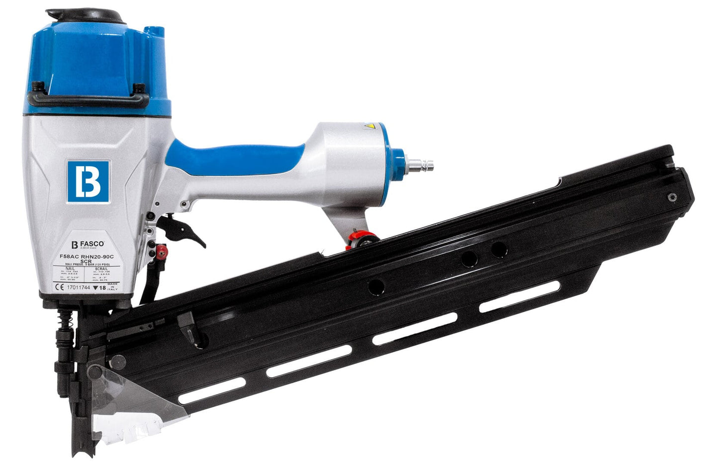 Beck FASCO F58AC RHN20-90C SCRAIL - Strip Nailer (50 - 90 mm) (17 ° - 20 °)