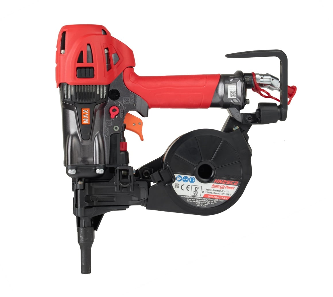 MAX PowerLite HN25C2 - High Pressure Drum Nailer (16 - 24 mm) (0 °)