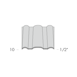 OMER MICRO CF/10 - Grooved Nail Plates (10 mm) 2250 pcs