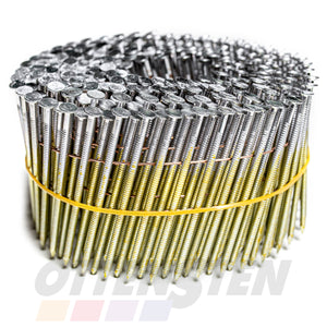 Collated Nails 2.5 X 65 - 75mm (Grooved; Galvanized; Construction Nails; 4PRO)