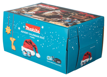 Makita Advent Calendar 2025 – 10-Piece Gift Set