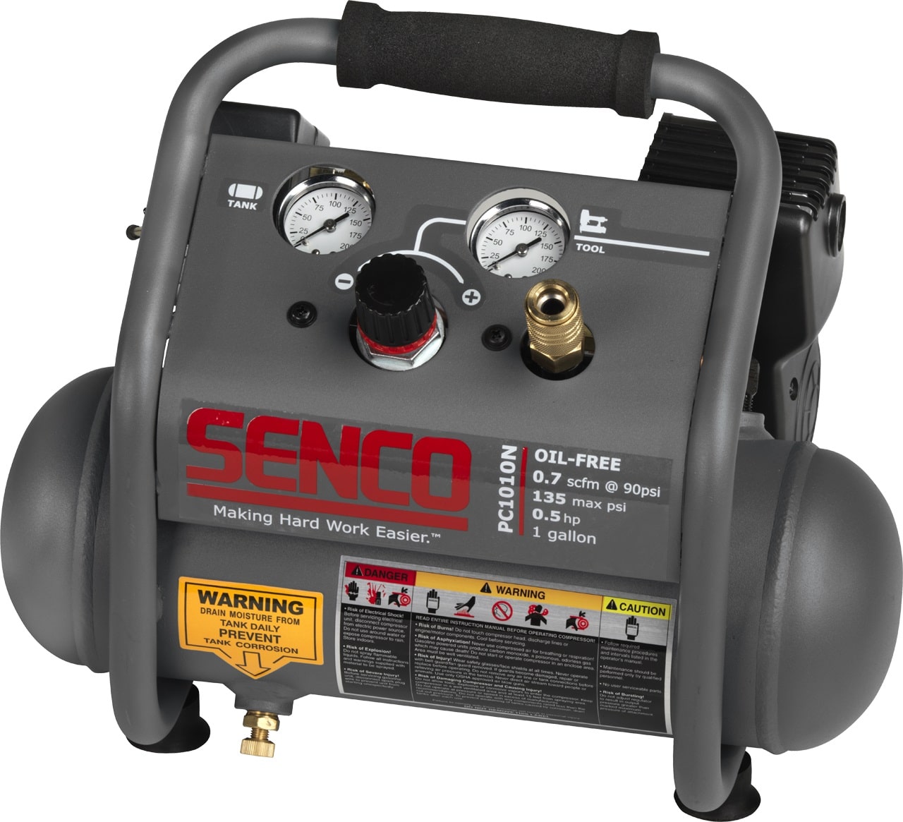 SENCO PC1010N - Oil-free Compressor (3.8 L)