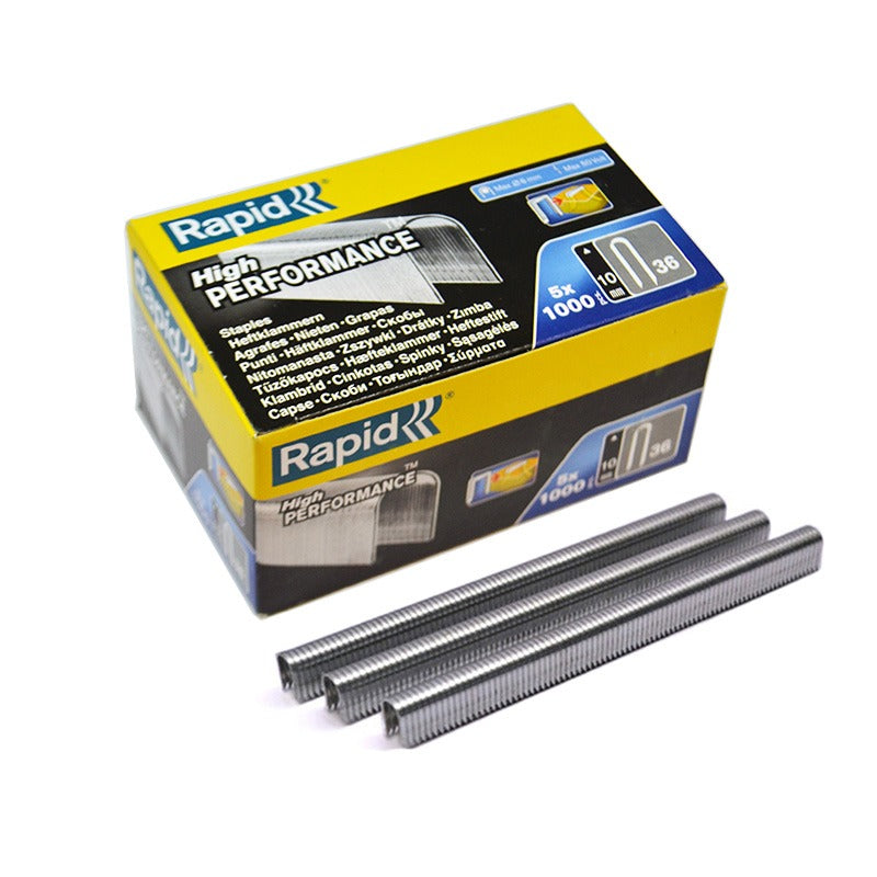 RAPID 36 Type Cable Clips; 14mm; Galvanized (5000 Pack)