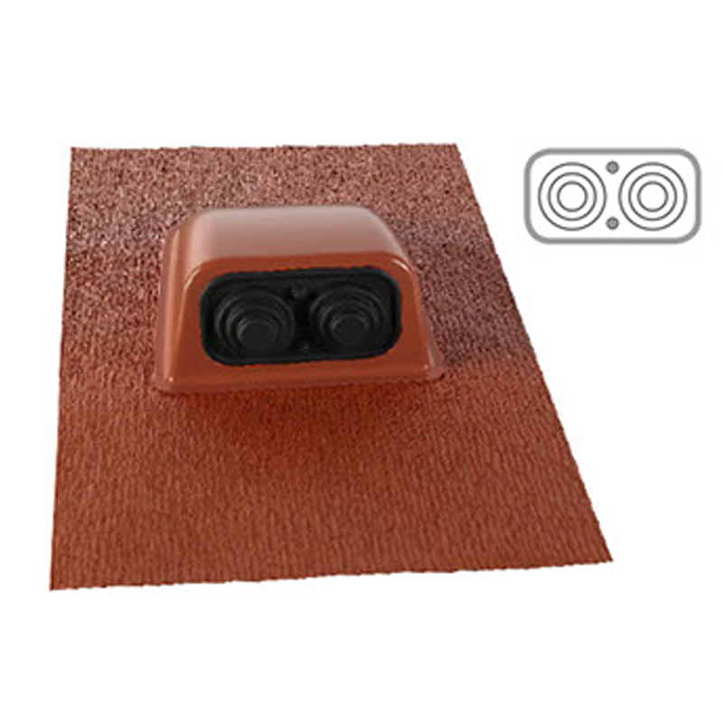 Eisedicht RooftopSEAL Gasket for Solar Panel Outlets Ø 2 x 31–45 mm