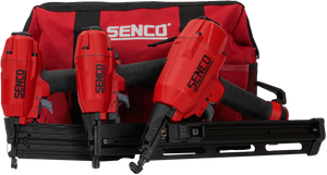 SENCO - 3 piece pneumatic finishing tool set (FinishPro18BL, FinishPro35BL, SLS18BL)