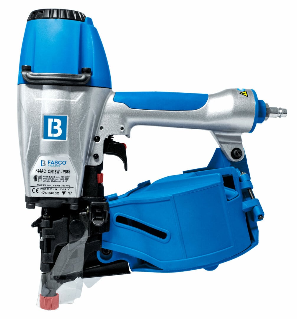 Beck FASCO F44AC CN15W-PS65 SCR - Drum Coil Nailer (25 - 65 mm) (15 °)