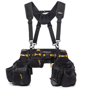ToughBuilt - Tool Belt with Shoulder Straps 5 Parts