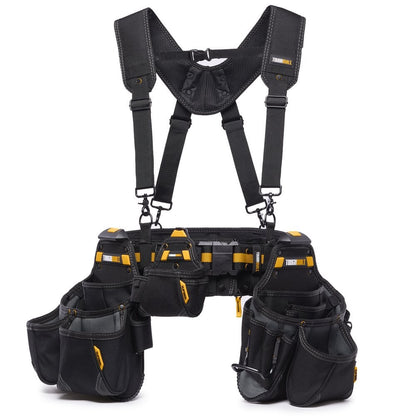 ToughBuilt - Tool Belt with Shoulder Straps 5 Parts
