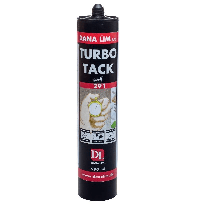 DANA LIM Turbo Tack 291 - Neutral Glue, White (290 ml)