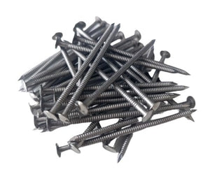Screw, stainless steel, ribbed (2.5 x 60 mm) (25 kg)
