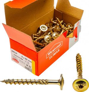 WKRET-MET WKCP - Screws with enlarged head (8 x 80-140 mm)