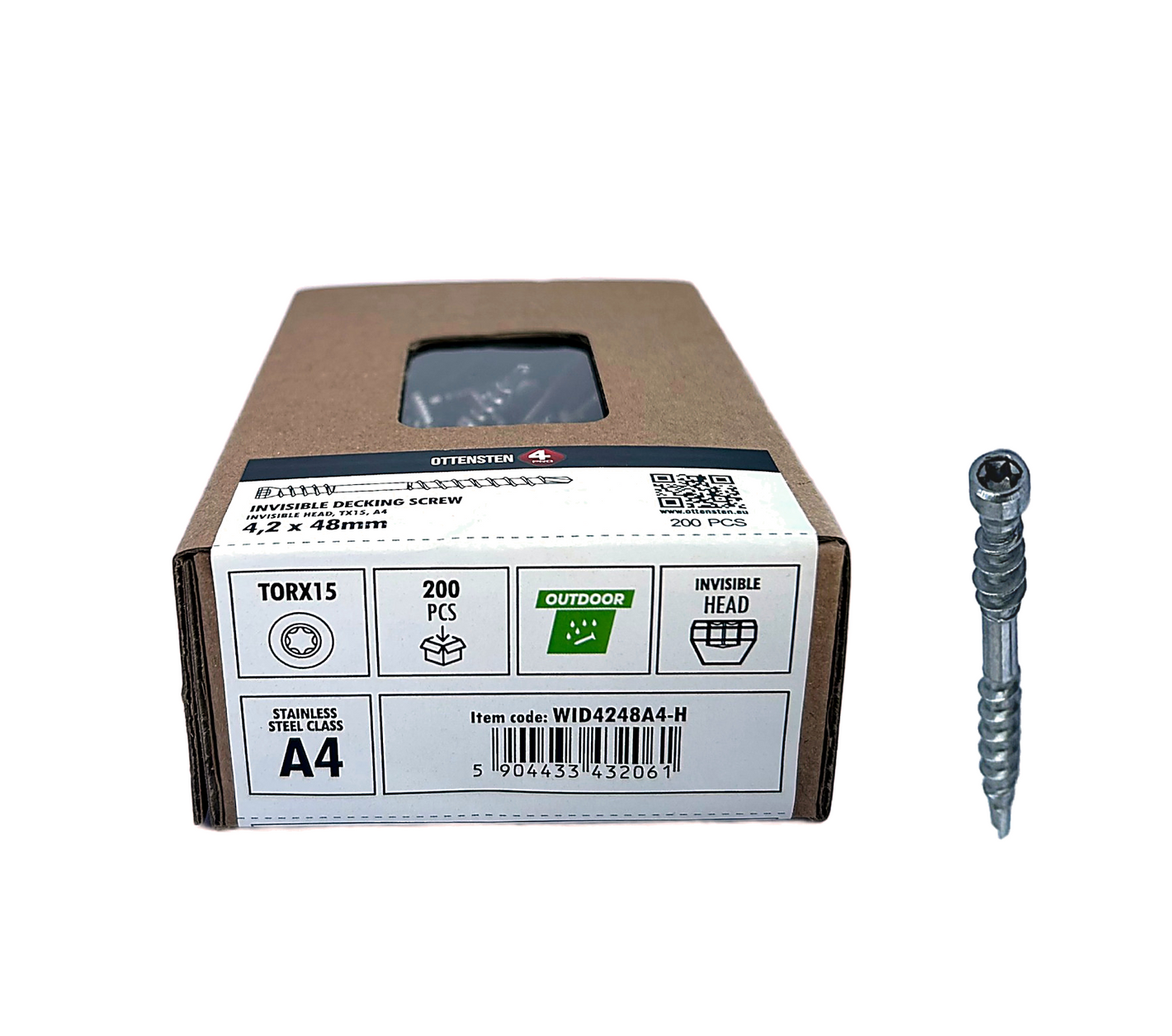 Wood ties for concealed fastening