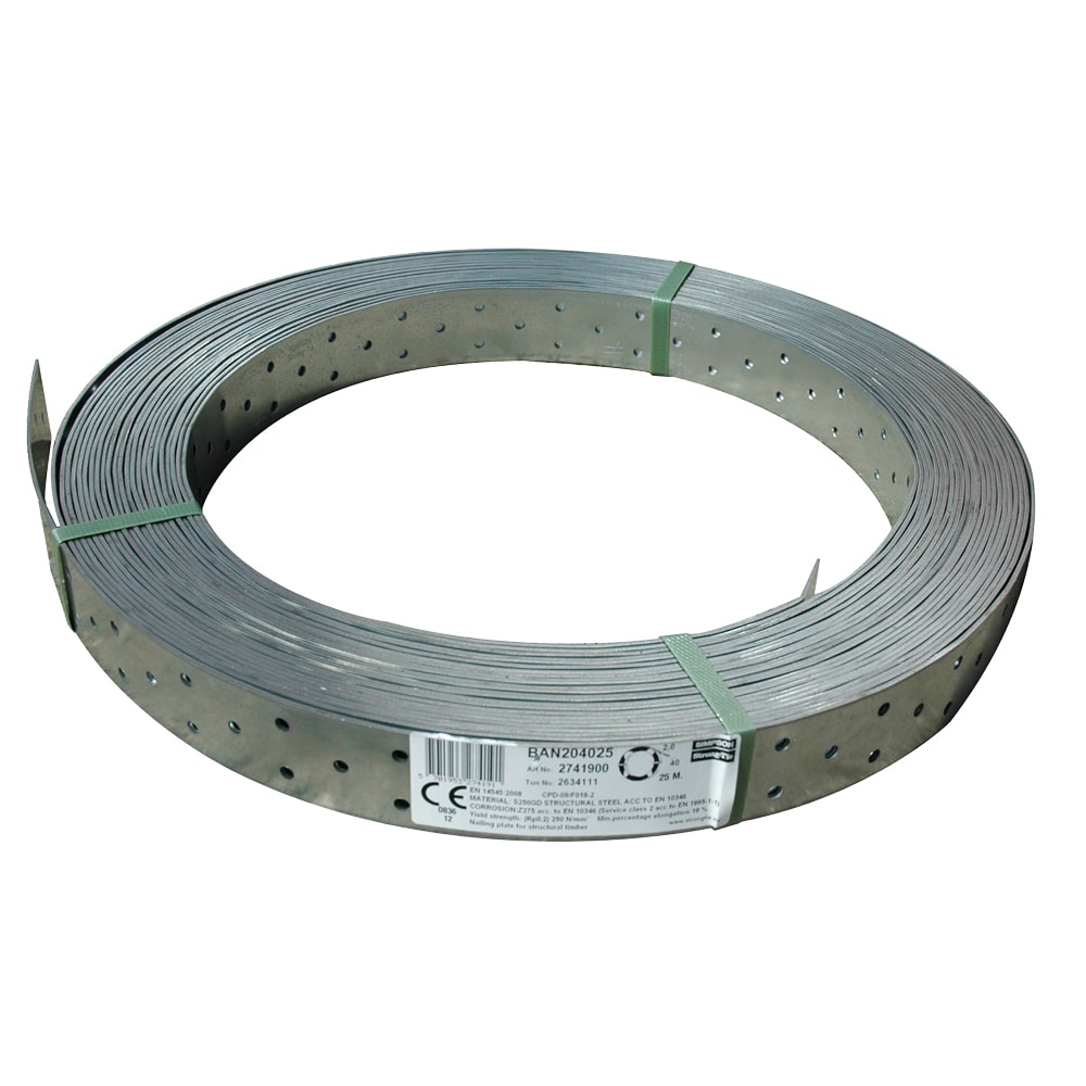 BAN154025 - Perforated Strip (40mm x 1.5mm) (25 m)