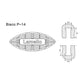 Lamello Bisco P-14 - Furniture Connector (80-1000 pcs)