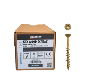Ottensten - KTX wood screws with countersunk head, TTX20 (4.5 x 42-70 mm) C4