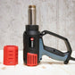 4PRO Construction Heat Gun with LCD Display (50-650°C; 2000W; 230V; Interchangeable Nozzles)