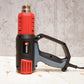 4PRO Construction Heat Gun with LCD Display (50-650°C; 2000W; 230V; Interchangeable Nozzles)