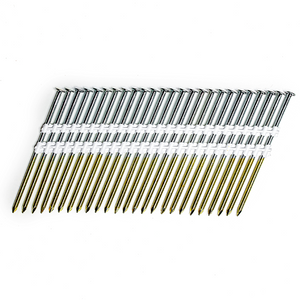 Construction Nails in Strip 2.8x65 mm; 21°; Hot-Dip Galvanized; Ring Shank (2000 g.) - OTTENSTEN