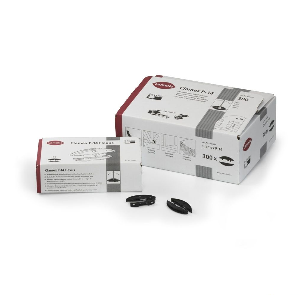 Complete Offer CLamex P-14 (300 pcs.) + Clamex P-14 Flexus (80 pcs.)