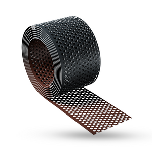 Aluminum Eaves Mesh 100 mm x 25 m – (painted aluminum - RAL7016 / RAL8017)