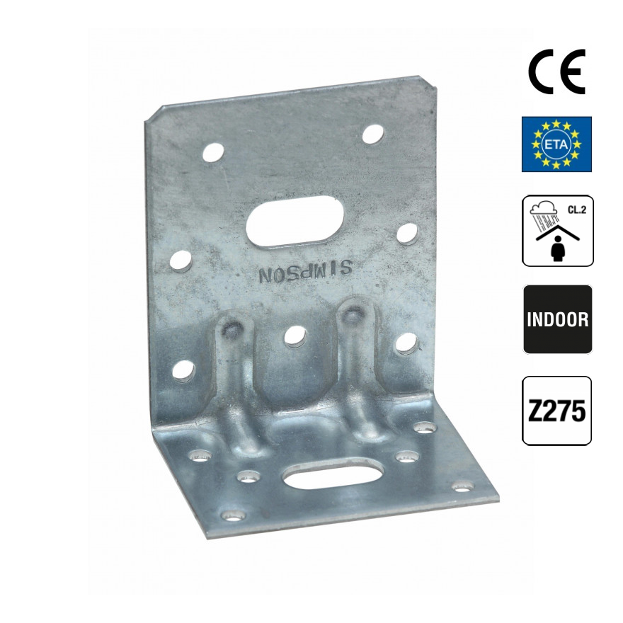 CE Certified Reinforced Angle Bracket with Rib (E5/1.5 / E5/2 / E14/2 / E19/3)