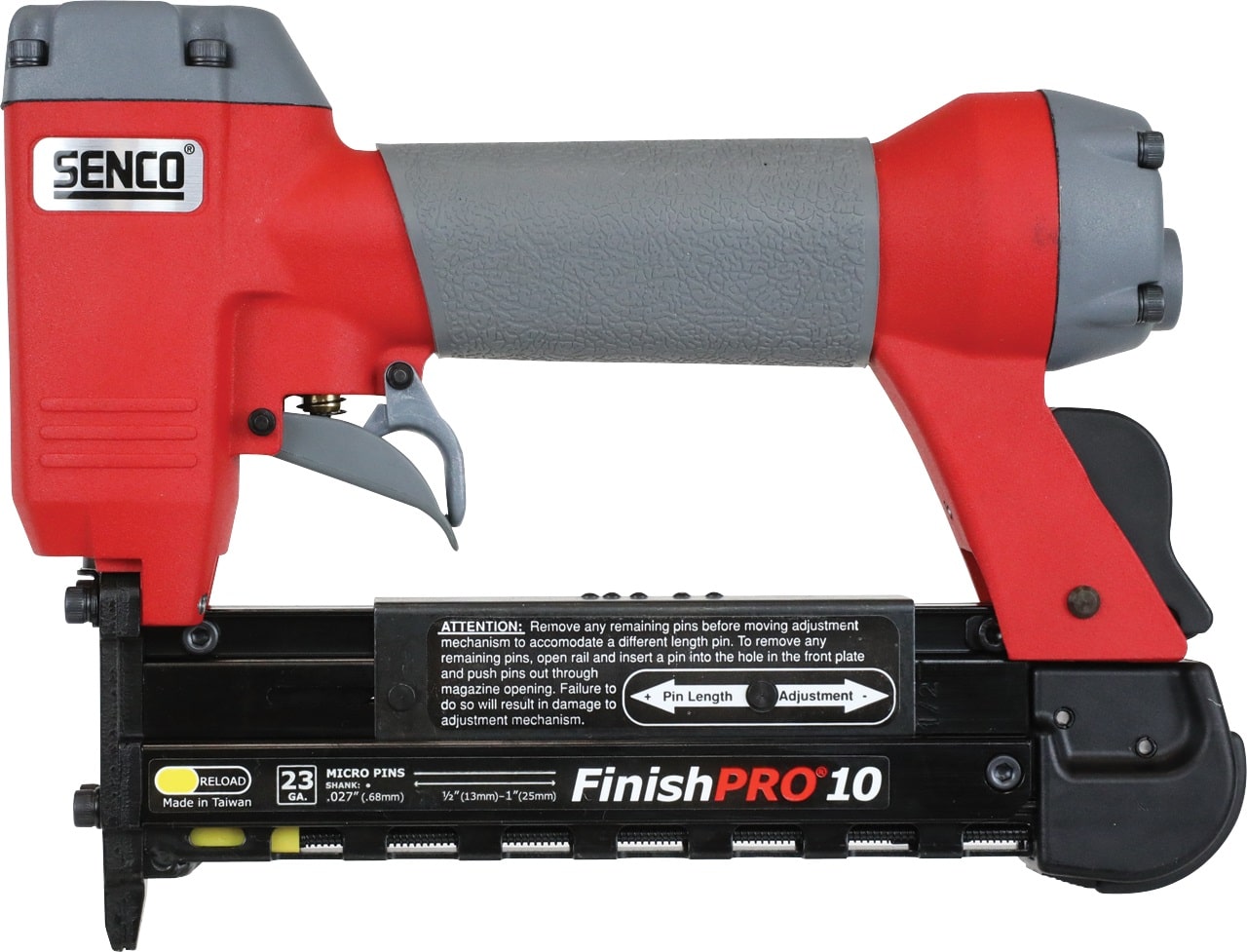 SENCO FinishPro10 - Brad Nailing Tool (0.6mm) (12-25mm) (23 ga)