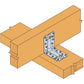 ABR7015Z Simpson Strong-Tie - Reinforced Angle Bracket (70 x 70 x 55 mm) (1.5 mm)