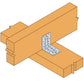 CE Certified Reinforced Corner Angle Bracket (ABR70 / ABR90 / ABR105)