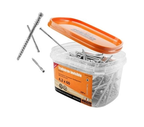 Hidden Fastening Screws and Tools