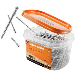HECO Invisible - Terrace Screws (4.2 x 48 mm) (250 pcs.) C4