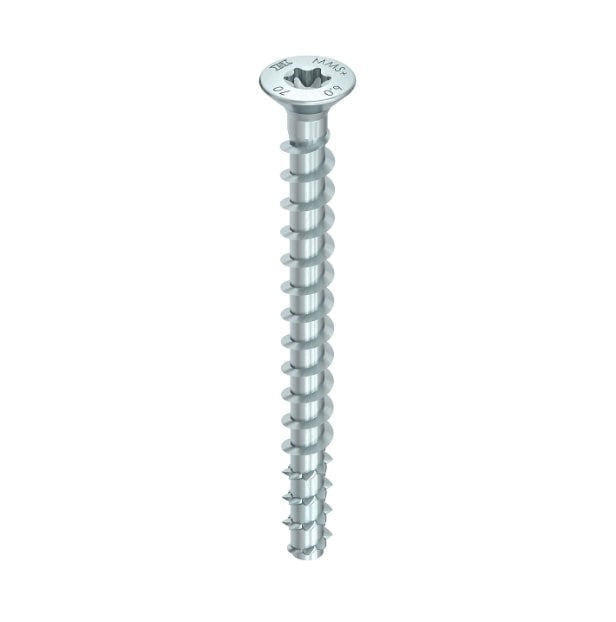 HECO MMS-plus - Concrete Screw with Countersunk Head / TX40 (7.5 x 100 mm) (50 pcs)