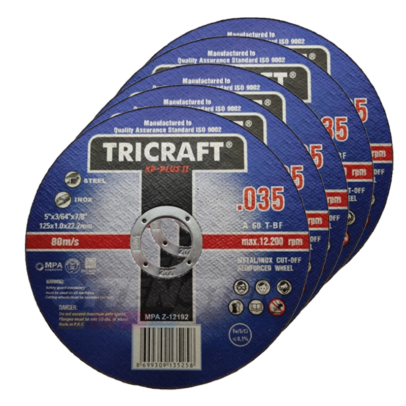 Angle Grinder Steel Cutting Disc XP Plus II 125x1x22 (25 pcs.)