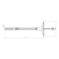 Insulation Anchor with Metal Nail 10x160mm (60mm Plate, Short Expansion Zone)