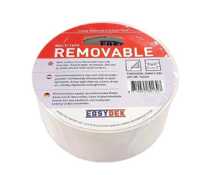 EASYDEK Multi tape Removable - Adhesive tape for painting (50/100 mm x 33m)
