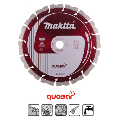Diamond Cutting Disc QUASAR B-12712 – 230 x 22.23 mm