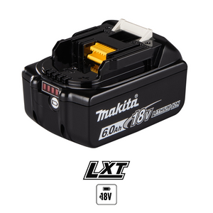 Makita BL1860B 18V LXT Li-ion Battery 6.0Ah with LED Indicator