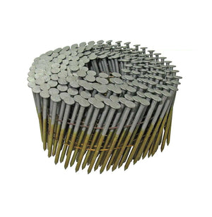 Screw coil nails 16° hot zinc, ribbed (2.5 x 50-65mm)