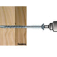 Eurotec Justitec - Remote Wood Screws with Recessed Head, Zinc Coated (6 x 70-160 mm)